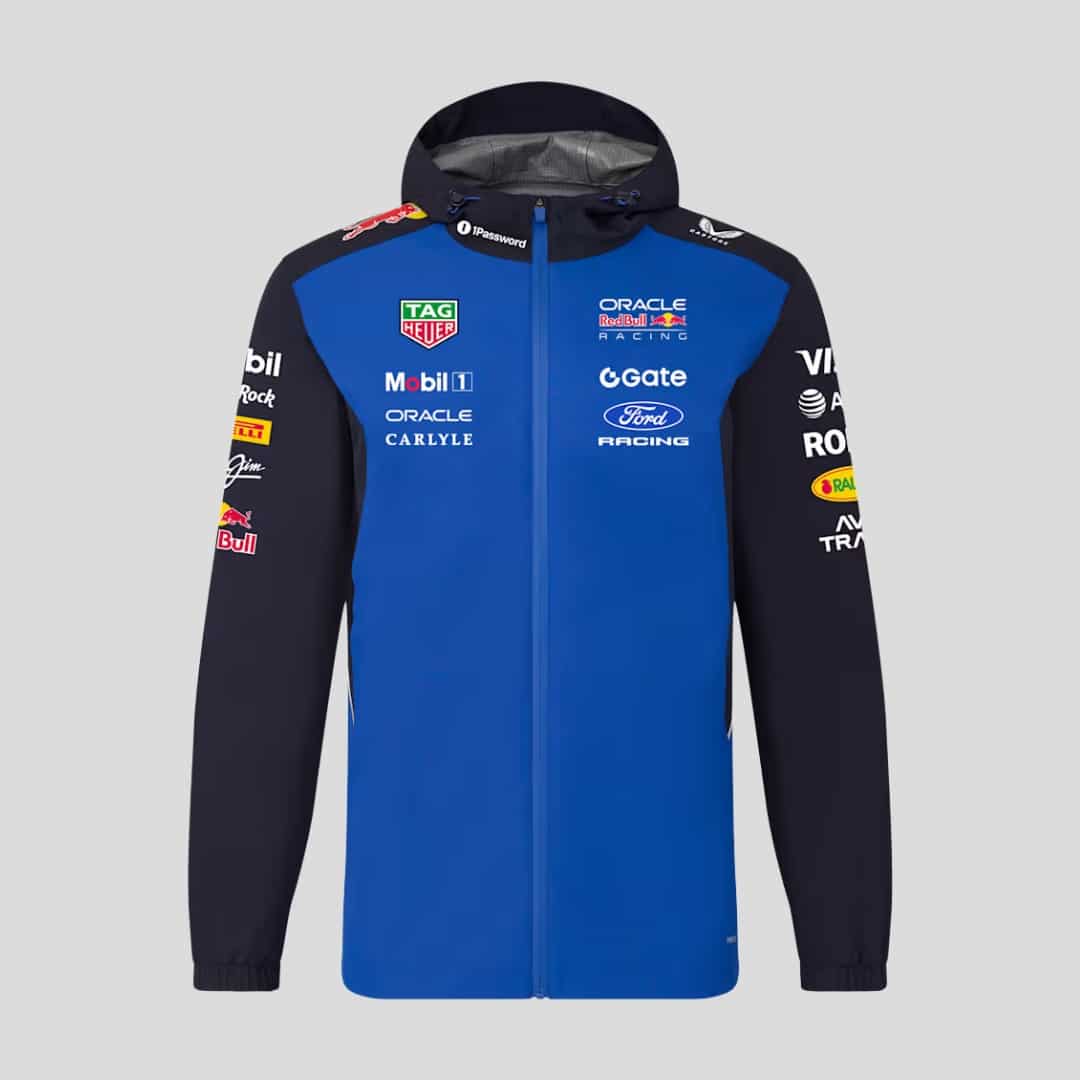 [Pre-Order] Red Bull Racing 2026 Team Rain Jacket