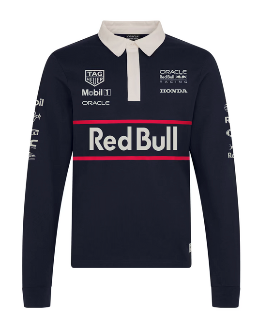 [Pre-Order] Red Bull Racing 2025 Heritage Long Sleeve Polo