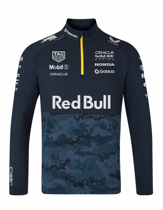 [Pre-Order] Red Bull Racing 2025 x Hypebeast Team Half Zip Sweater
