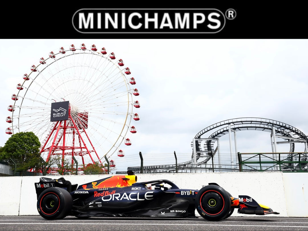[Pre-Order] Minichamps Red Bull Racing 2023 RB19 Max Verstappen Japanese GP 2023 1:43 | 1:18