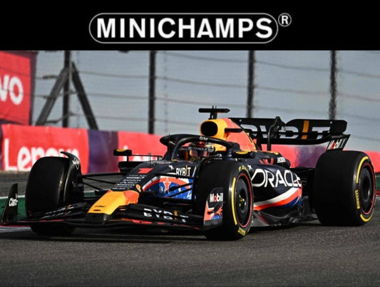 [Pre-Order] Minichamps Red Bull Racing 2023 RB19 Max Verstappen Austin Special Livery 1:43 | 1:18