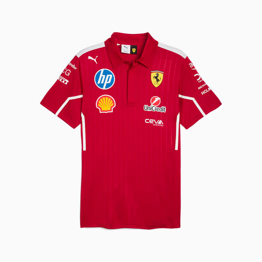 [Pre-Order] Scuderia Ferrari 2025 Pro Team Polo