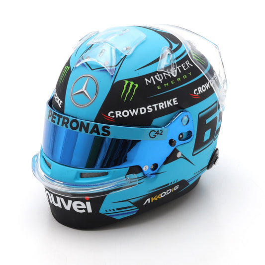 [Pre-Order] Spark Mercedes-AMG Petronas George Russell 2023 Helmet Model 1:5