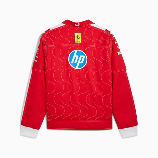 [Pre-Order] Scuderia Ferrari 2025 Monza GP Team Racing Jacket