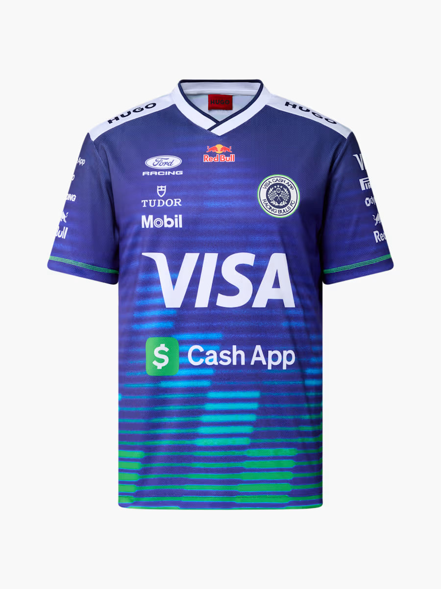[Pre-Order] VisaCashApp RB 2026 Arvid Lindblad Barcelona GP Football Jersey