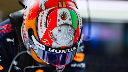 [Pre-Order] Red Bull Racing 2021 Sergio Perez Austria GP 1:2 Helmet