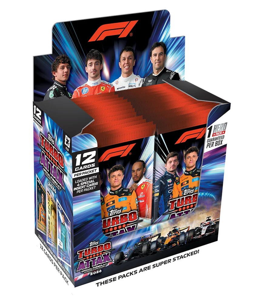 [Pre-Order] Topps F1 2026 Turbo Attax - Full Box