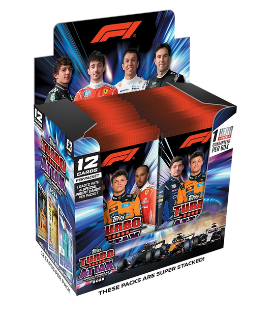 [Pre-Order] Topps F1 2026 Turbo Attax - Full Box