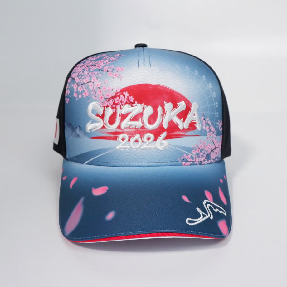 [Pre-Order] Suzuka Circuit 2026 Japanese GP Sakura Cap - Navy [Suzuka Circuit Exclusive]