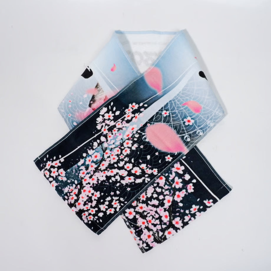 [Pre-Order] Suzuka Circuit 2026 Japanese GP Sakura Muffler Towel - Navy [Suzuka Circuit Exclusive]