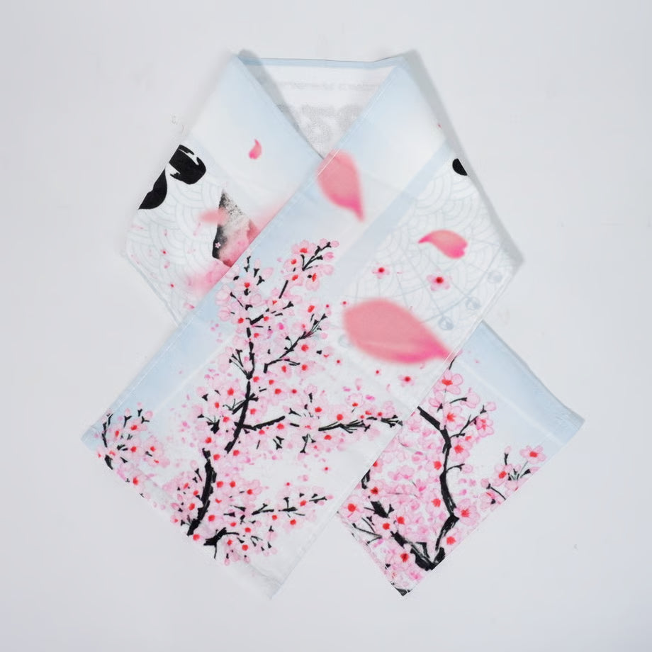 [Pre-Order] Suzuka Circuit 2026 Japanese GP Sakura Muffler Towel - White [Suzuka Circuit Exclusive]