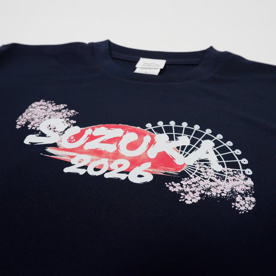 [Pre-Order] Suzuka Circuit 2026 Japanese GP Graphic T-Shirt - Navy [Suzuka Circuit Exclusive]