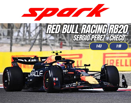 [Pre-Order] Spark 1:43 | 1:18 Red Bull Racing 2024 RB20 Max Verstappen | Sergio Perez