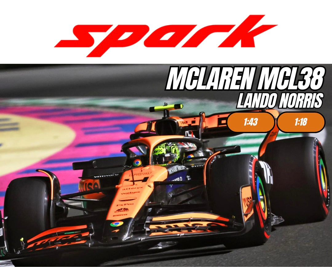 [Pre-Order] Spark 1:43 | 1:18 McLaren F1 2024 MCL38 Lando Norris | Oscar Piastri