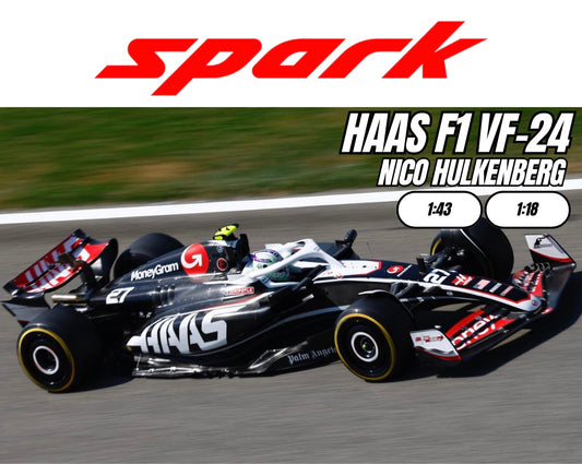 [Pre-Order] Spark 1:43 | 1:18 Haas F1 2024 VF-24 Kevin Magnussen | Nico Hulkenberg