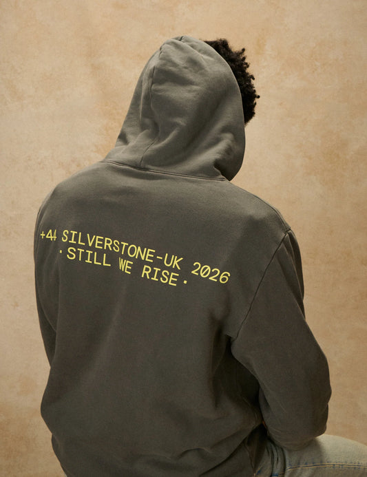 [Pre-Order] Plus 44 Silverstone 2026 Lewis Hamilton Vintage Hoodie