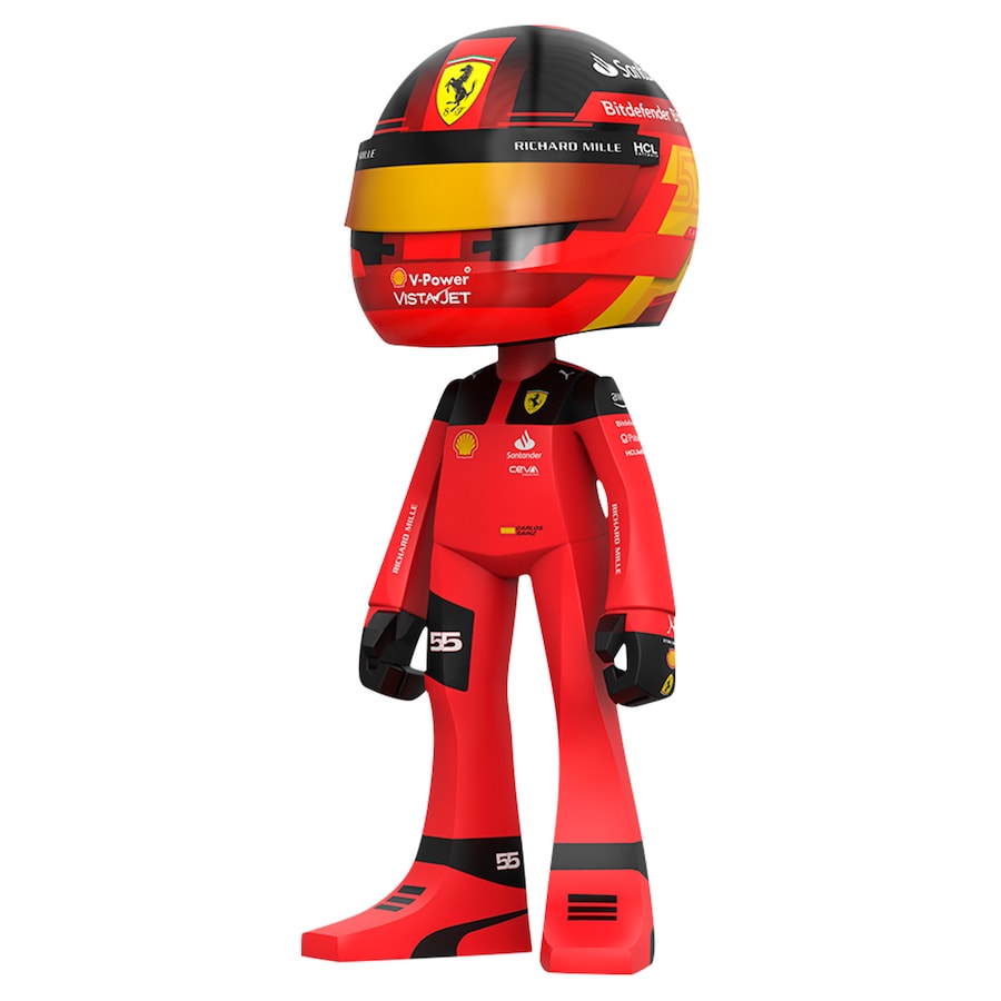 [Pre-Order] Scuderia Ferrari Mighty Jaxx 2023 Carlos Sainz Collectable Figurine