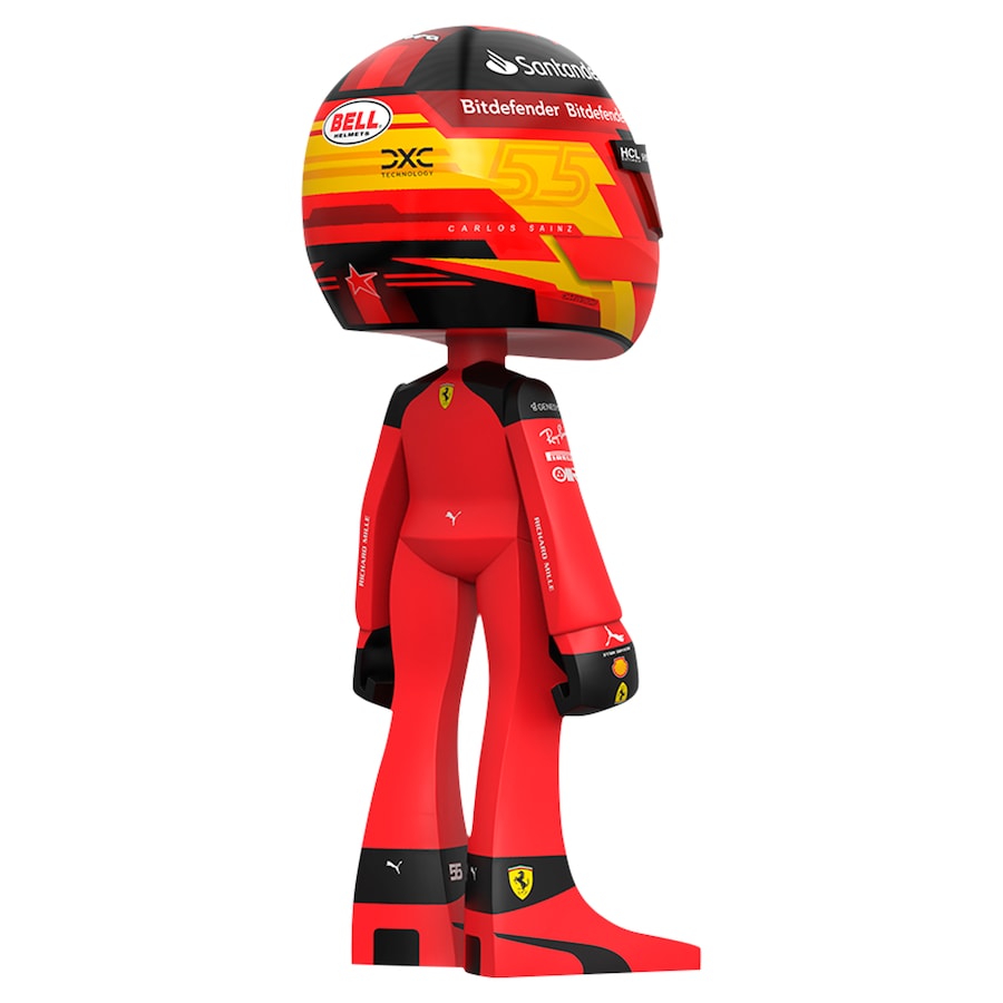 [Pre-Order] Scuderia Ferrari Mighty Jaxx 2023 Carlos Sainz Collectable Figurine