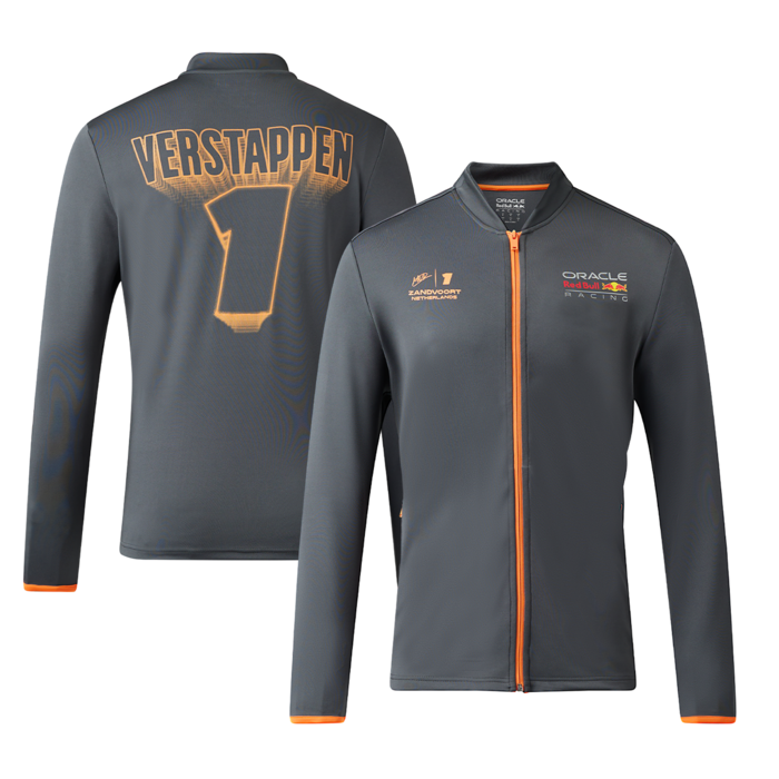 [Pre-Order] Oracle Red Bull Racing 2023 Max Verstappen Dutch GP Track Jacket