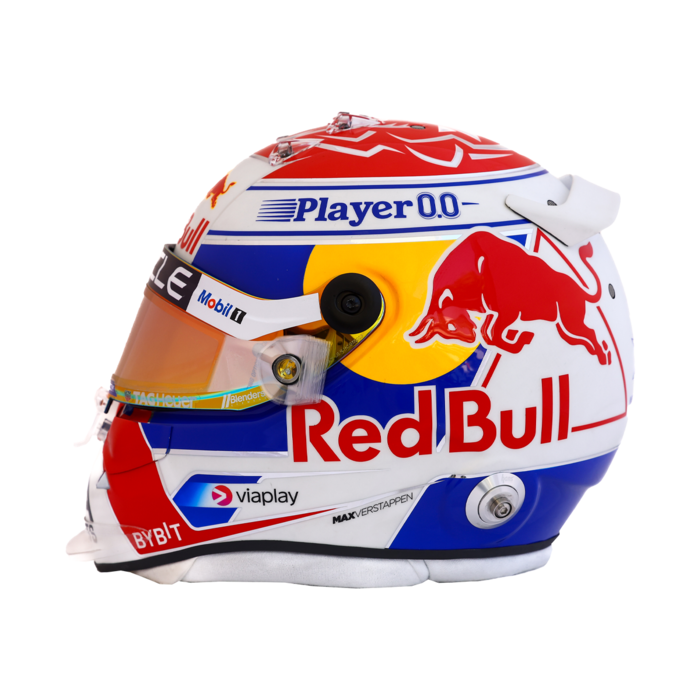Red Bull Racing 2024 Max Verstappen Season Helmet 1:2 | 1:4