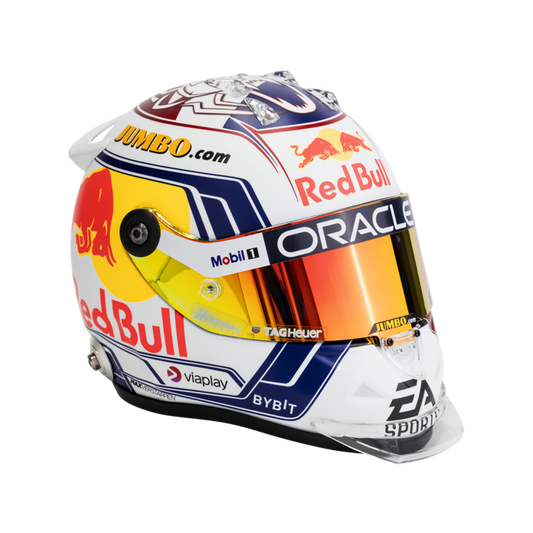 [Pre-Order] Schuberth Oracle Red Bull Racing 2023 Max Verstappen Dutch GP Helmet 1:2