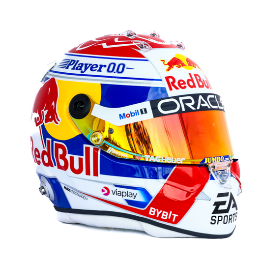 [Pre-Order] Schuberth Oracle Red Bull Racing 2023 Max Verstappen Monza Italian GP Helmet 1:2 & 1:4