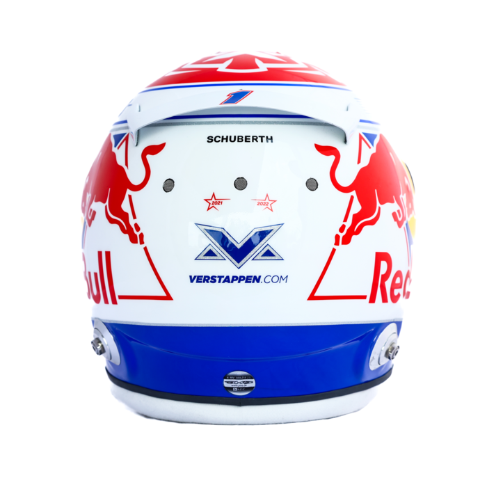 [Pre-Order] Schuberth Oracle Red Bull Racing 2023 Max Verstappen Monza Italian GP Helmet 1:2 & 1:4
