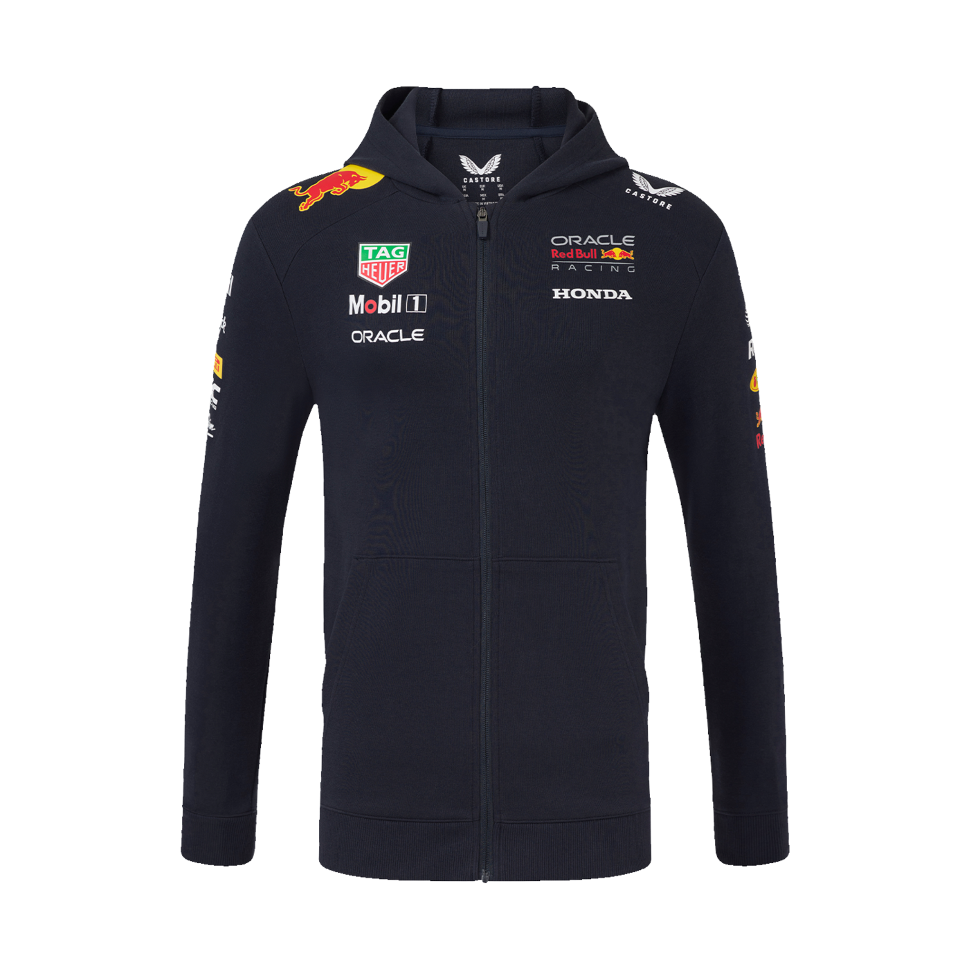 [Pre-Order] Red Bull Racing 2025 Team Full Zip Hoodie