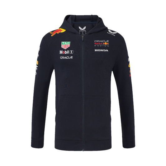 [Pre-Order] Red Bull Racing 2025 Team Full Zip Hoodie