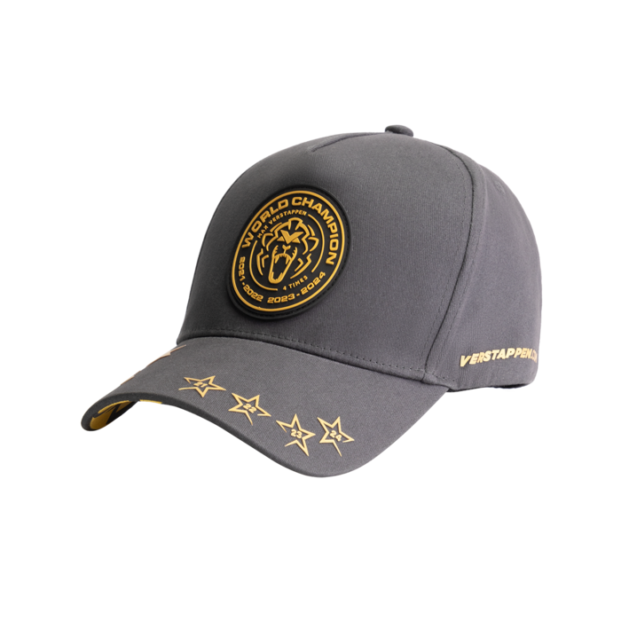 [Pre-Order] Red Bull Racing 2024 Max Verstappen World Champion Lion Cap