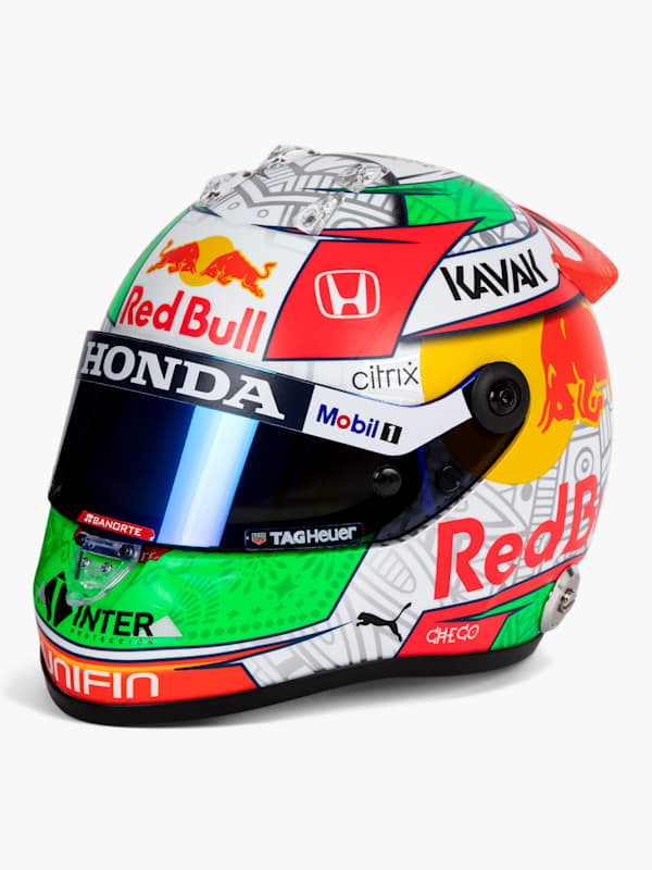 [Pre-Order] Red Bull Racing 2021 Sergio Perez Mexico GP 1:2 Helmet