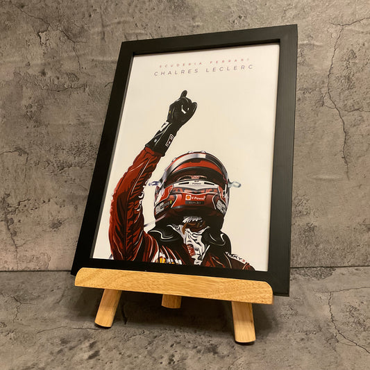 Framed Poster - Charles Leclerc Collection