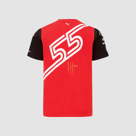 [PRE-ORDER] Scuderia Ferrari Carlos Sainz 2022 Team T-Shirt