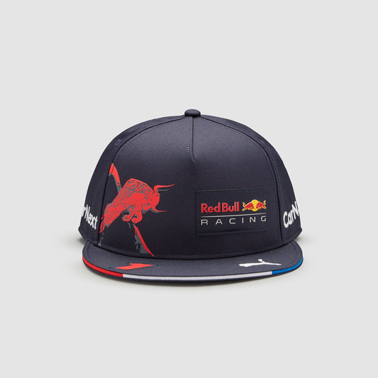 [PRE-ORDER] Red Bull Racing 2022 Team Flat Brim Cap - Max Verstappen