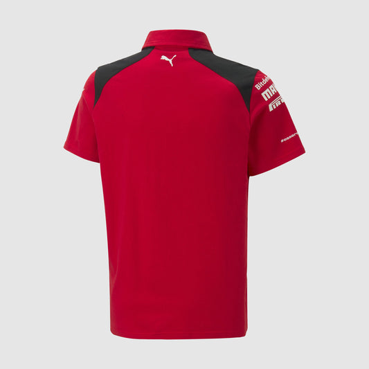 [Pre-Order] Puma Scuderia Ferrari 2023 Kids Team Polo