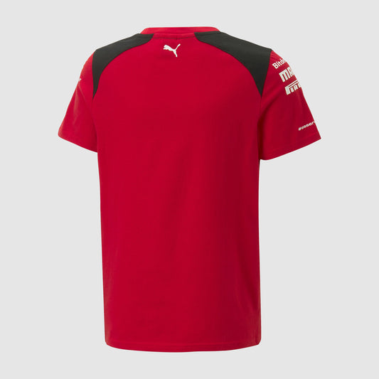 [Pre-Order] Puma Scuderia Ferrari 2023 Kids Team T-Shirt