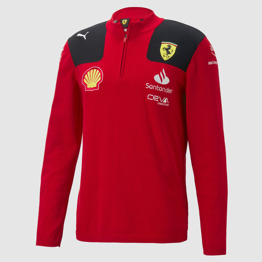 [Pre-Order] Puma Scuderia Ferrari 2023 Team Half Zip Sweat