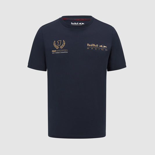 [PRE-ORDER] Red Bull Racing 2021 Max Verstappen World Champion Tribute T-Shirt