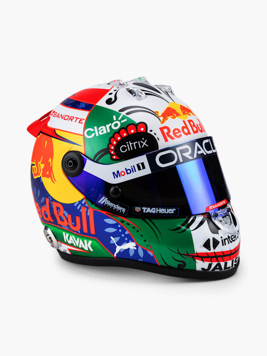 [Pre-Order] Oracle Red Bull Racing 2022 Sergio Perez Mexico GP 1:2 Helmet