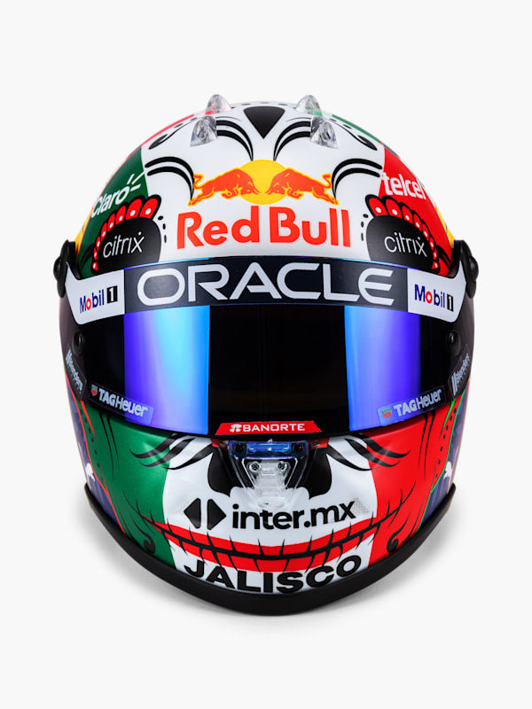 [Pre-Order] Oracle Red Bull Racing 2022 Sergio Perez Mexico GP 1:2 Helmet