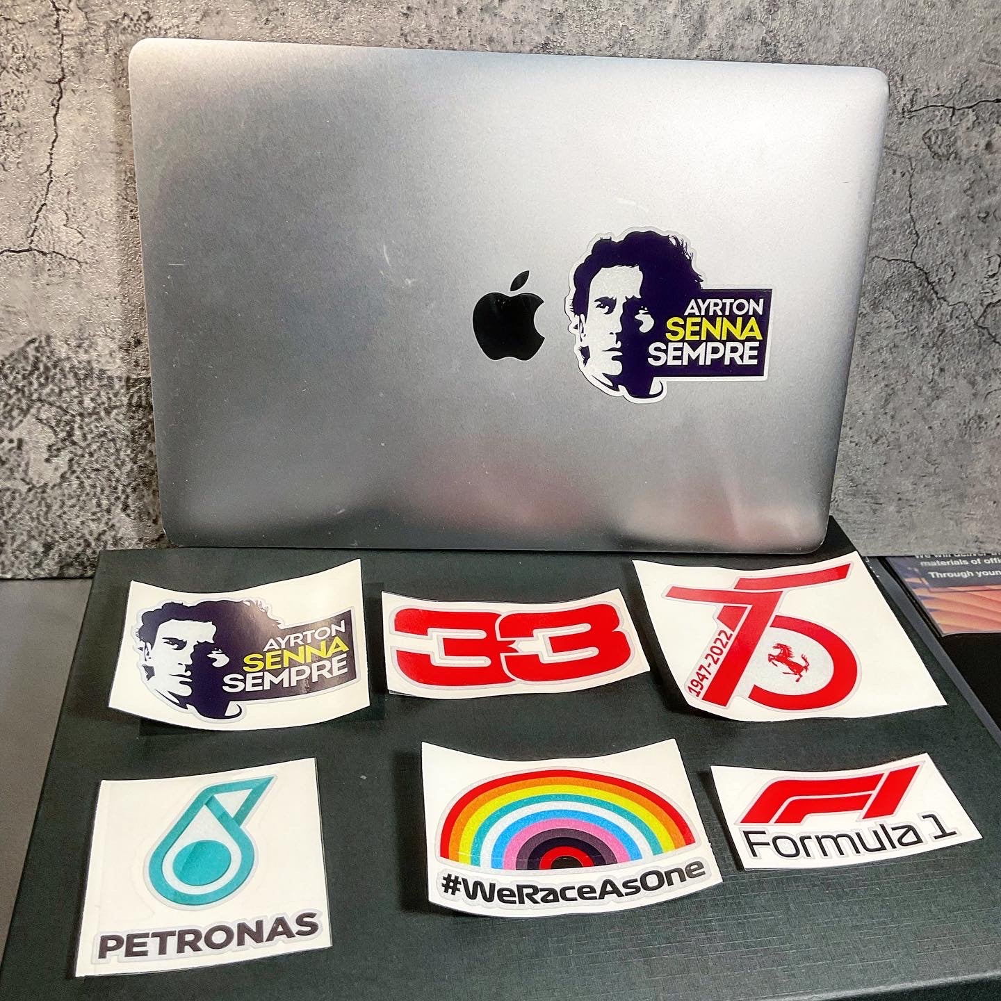 3M High End Stickers - F1 Drivers, Teams and Sponsors