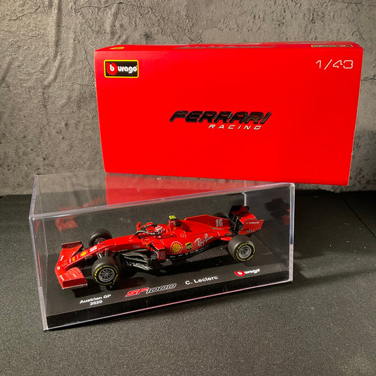 Scuderia Ferrari - SF1000 (2020) 1:43 (Austrian Grand Prix) with  Driver’s Helmet | Showcase