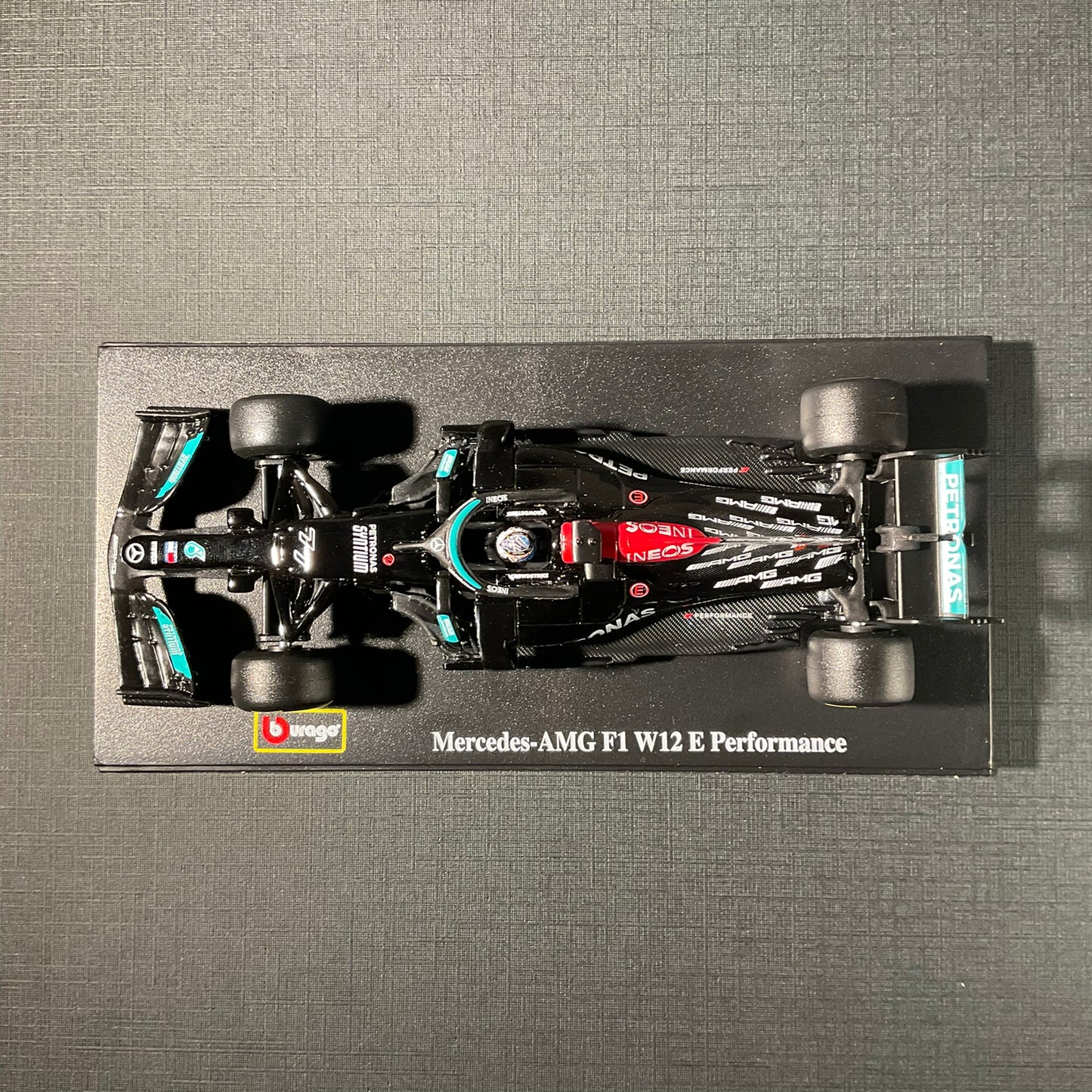 Mercedes-AMG F1 - W12E Performance (2021) - 1:43 with  Driver’s Helmet | Showcase