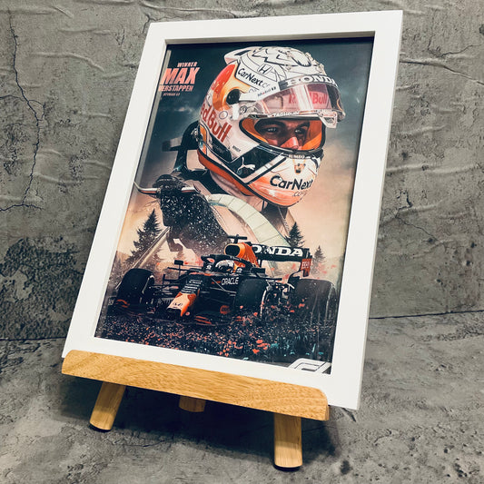 Framed Poster - Max Verstappen Collection