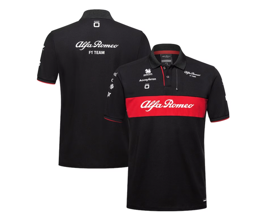 [Pre-Order] Alfa Romeo F1 Racing 2023 Team Polo