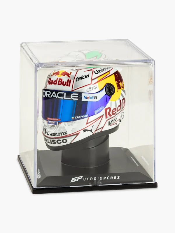 [Pre-Order] Schuberth Oracle Red Bull Racing 1:4 Sergio Perez 2022 Japan GP Helmet Model