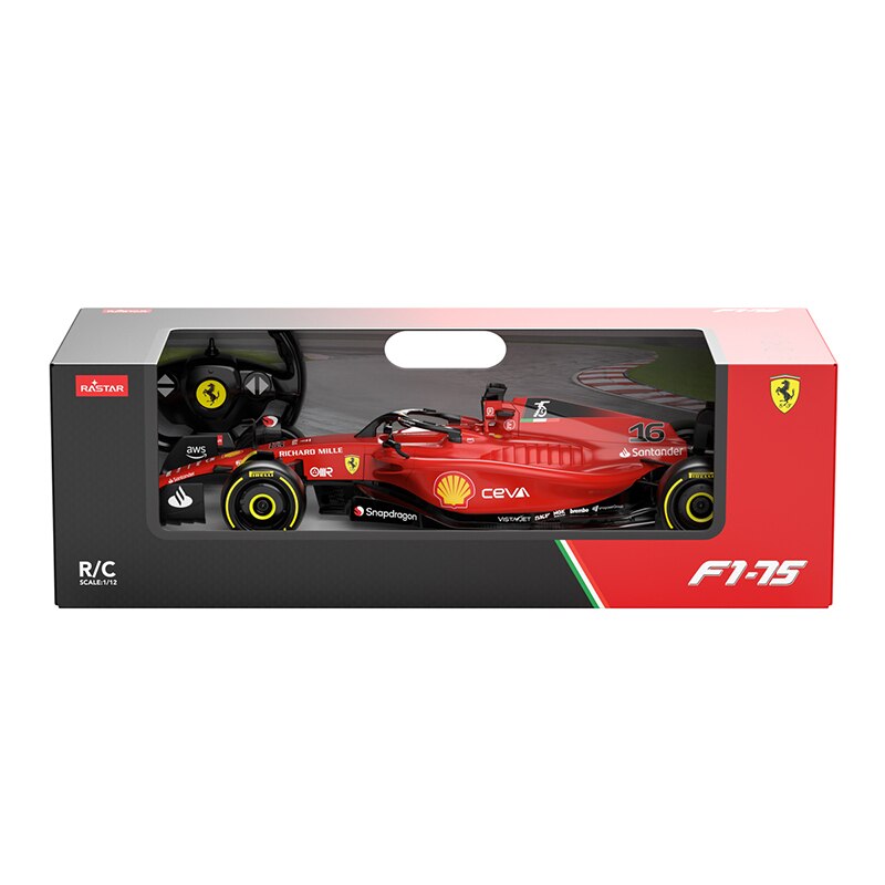 Rastar R/C F1 Race Car Scuderia Ferrari F1-75 (2022) 1:12