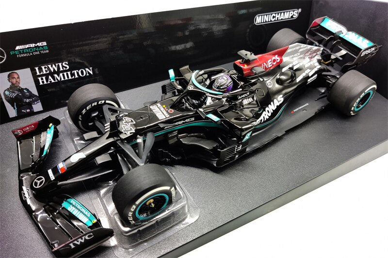 自動車 MINICHAMPS F1 L. HAMILTON 1/18 w12 Mercedes AMG F1 W12 #44 Lewis Hamilton Brazil GP 2021 1:18