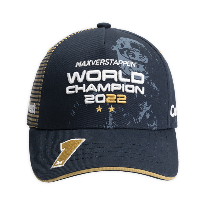 [PRE-ORDER] Oracle Red Bull Racing Max Verstappen World Champion 2022 Baseball Cap