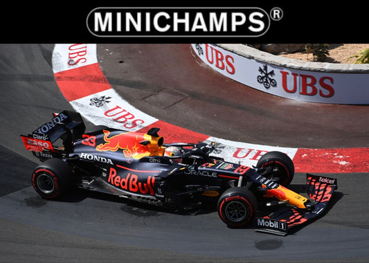 [PRE-ORDER] Minichamps 1:18 F1(2021) Red Bull Racing RB16B Max Verstappen Monaco Grand Prix